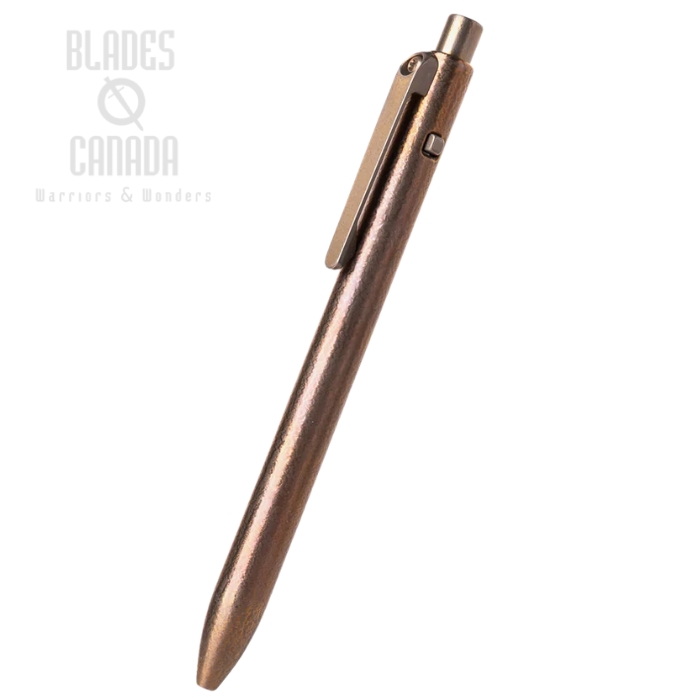 (image for) Tactile Turn Orange Peel Side Click Pen - Bronze